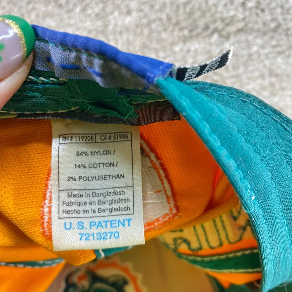 Reebok Miami‎ Dolphins Hat Mens OSFA Orange NFL Equipment Onfield Fitted Cap